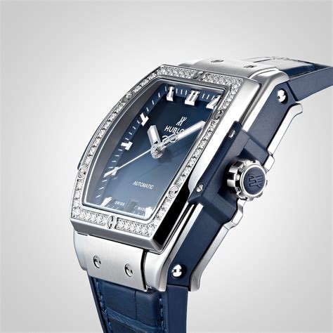 hublot big bang blue titanium|Hublot titanium watch price.